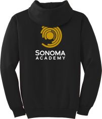 Youth/Adult Fleece Hoody, Black